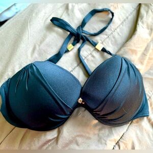 Victoria’s Secret swim underwire black bikini top !🖤👙